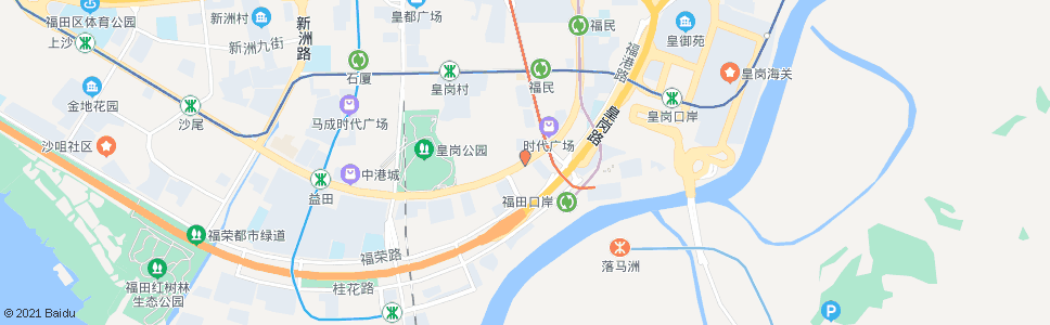 深圳福田水围村_公交站地图_深圳公交_妙搜公交查询2025