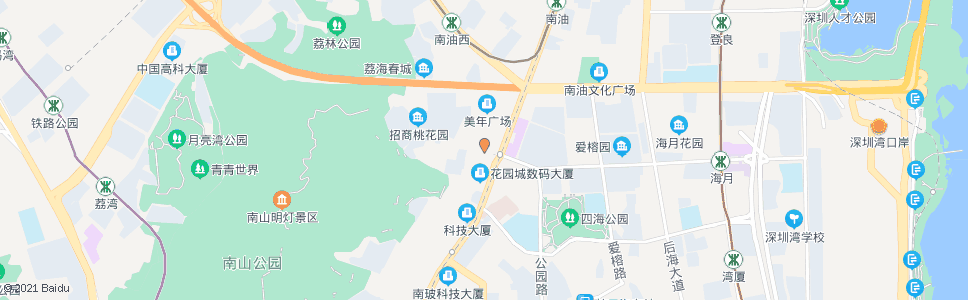 深圳工业八路西_公交站地图_深圳公交_妙搜公交查询2024