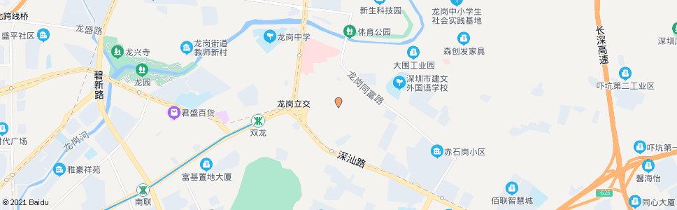 深圳建文小学_公交站地图_深圳公交_妙搜公交查询2024