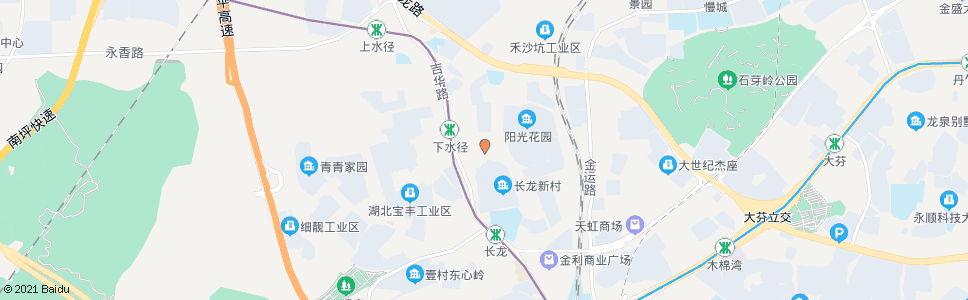 深圳布吉长龙新村_公交站地图_深圳公交_妙搜公交查询2025