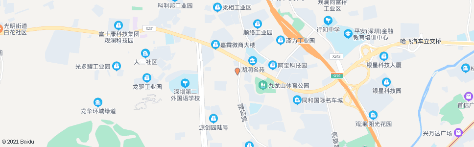 深圳吉岭村综合楼_公交站地图_深圳公交_妙搜公交查询2024