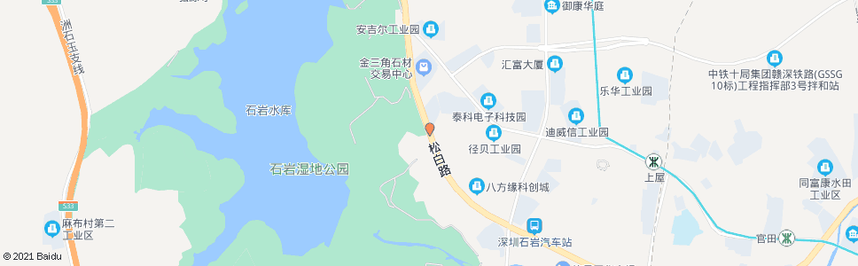 深圳石岩径贝村_公交站地图_深圳公交_妙搜公交查询2024