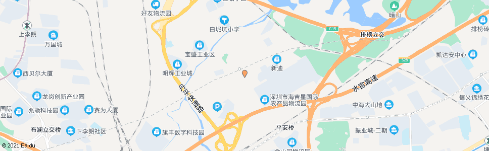 深圳横东岭村口_公交站地图_深圳公交_妙搜公交查询2025