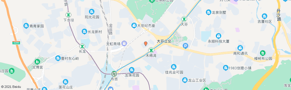 深圳布吉街道办_公交站地图_深圳公交_妙搜公交查询2025