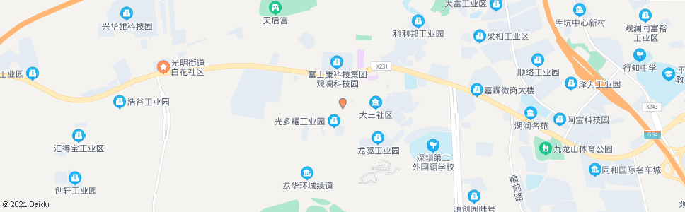 深圳二村市场_公交站地图_深圳公交_妙搜公交查询2024