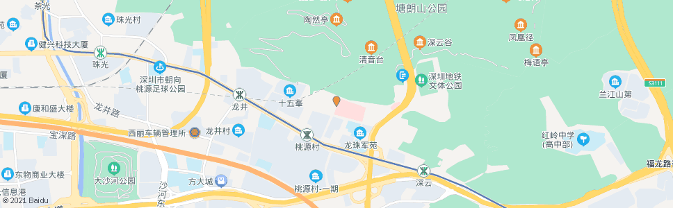 深圳龙珠七路_公交站地图_深圳公交_妙搜公交查询2024