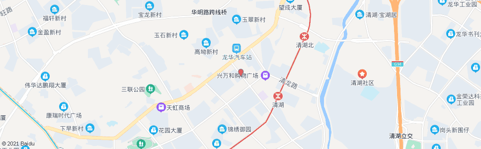 深圳富泉新村_公交站地图_深圳公交_妙搜公交查询2024