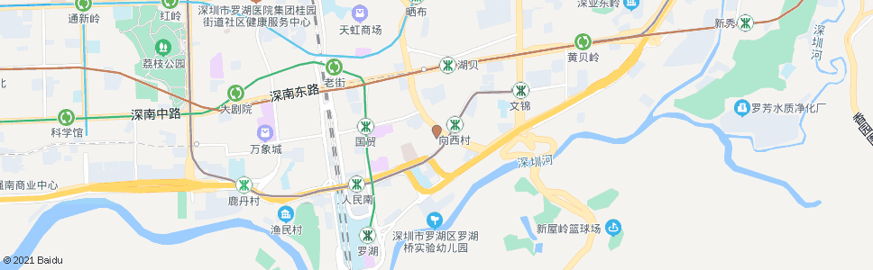 深圳丽都酒店2_公交站地图_深圳公交_妙搜公交查询2025