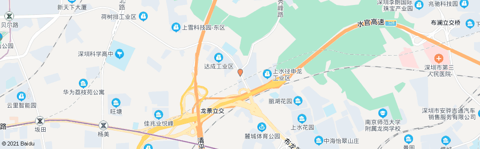 深圳秀峰路口_公交站地图_深圳公交_妙搜公交查询2024