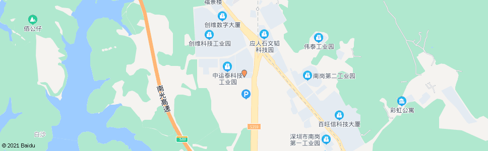 深圳宝石科技园_公交站地图_深圳公交_妙搜公交查询2024