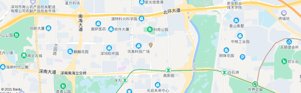 深圳科华路_公交站地图_深圳公交_妙搜公交查询2025