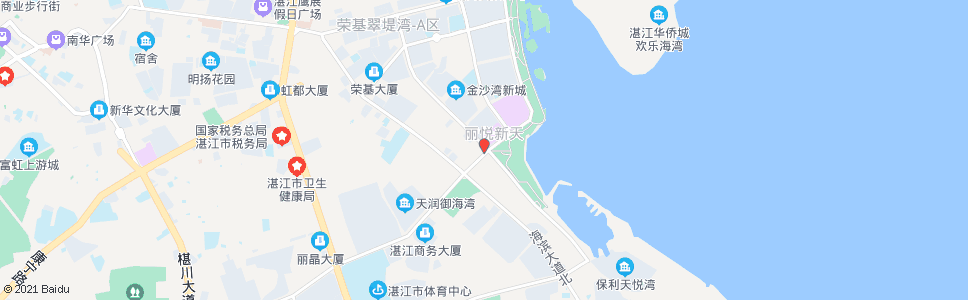 湛江体育北路_公交站地图_湛江公交_妙搜公交查询2025