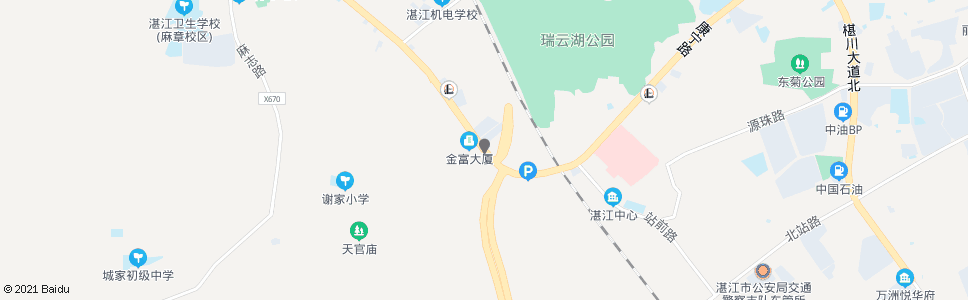 湛江新华书店仓库_公交站地图_湛江公交_妙搜公交查询2025