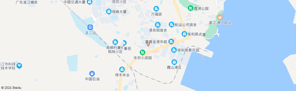 湛江工农市场_公交站地图_湛江公交_妙搜公交查询2025