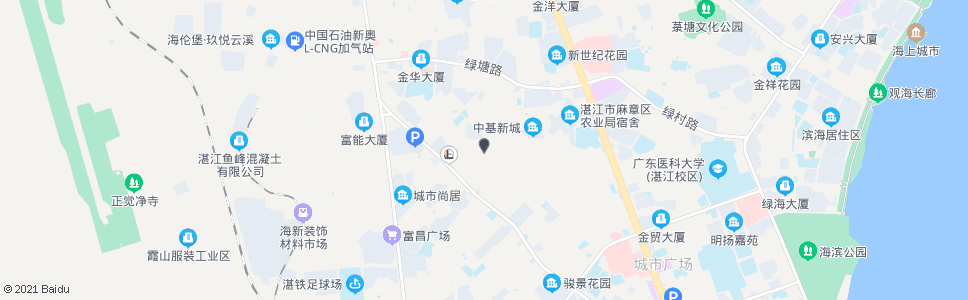 湛江椹川东二路_公交站地图_湛江公交_妙搜公交查询2025