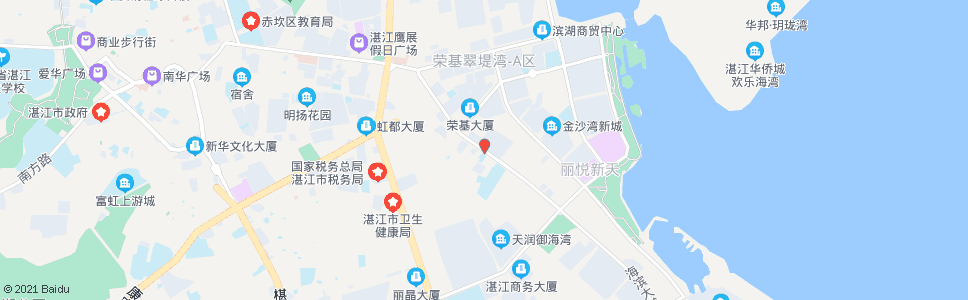 湛江市十七中学_公交站地图_湛江公交_妙搜公交查询2024