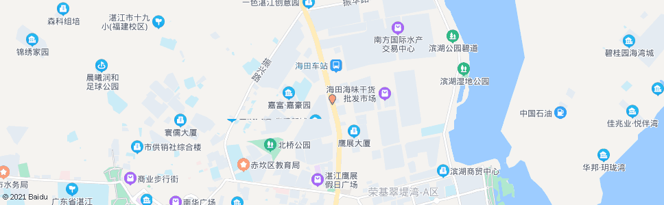 湛江金海度假村_公交站地图_湛江公交_妙搜公交查询2025