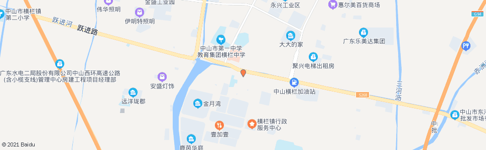 中山西冲市场_公交站地图_中山公交_妙搜公交查询2024