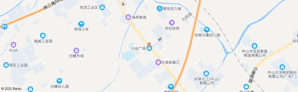 中山坦背新市场_公交站地图_中山公交_妙搜公交查询2024