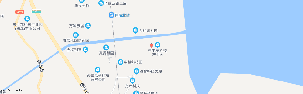 珠海创新六路_公交站地图_珠海公交_妙搜公交查询2025