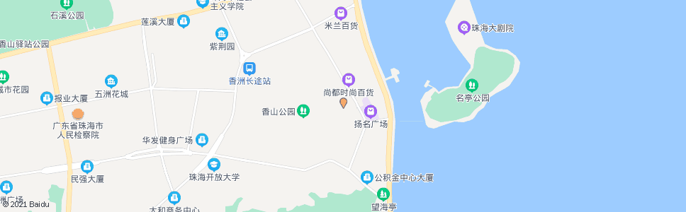 珠海烈士陵园_公交站地图_珠海公交_妙搜公交查询2024