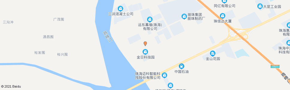 珠海创业西路中_公交站地图_珠海公交_妙搜公交查询2025