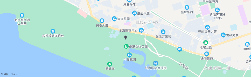 北海侨港市场_公交站地图_北海公交_妙搜公交查询2024