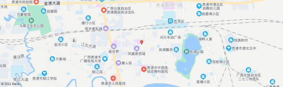 贵港港北医院_公交站地图_贵港公交_妙搜公交查询2024