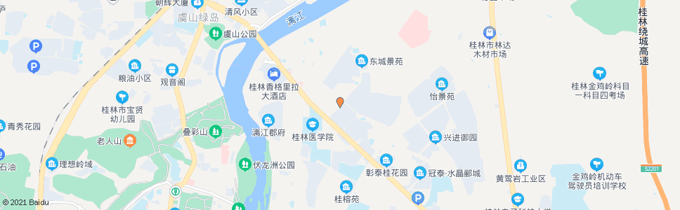 桂林澳洲花园_公交站地图_桂林公交_妙搜公交查询2025