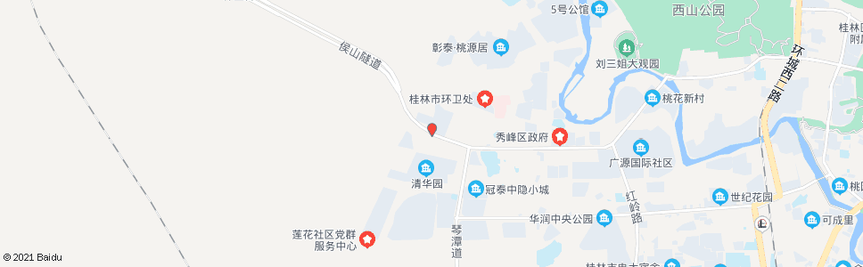 桂林中隐路尾_公交站地图_桂林公交_妙搜公交查询2025