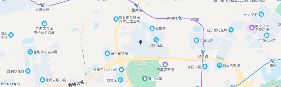 南宁快环建材市场_公交站地图_南宁公交_妙搜公交查询2025