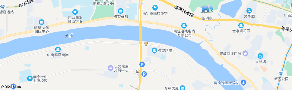 南宁江南清川桥路口_公交站地图_南宁公交_妙搜公交查询2025