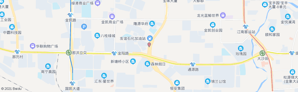 南宁友谊洞岭路口_公交站地图_南宁公交_妙搜公交查询2025