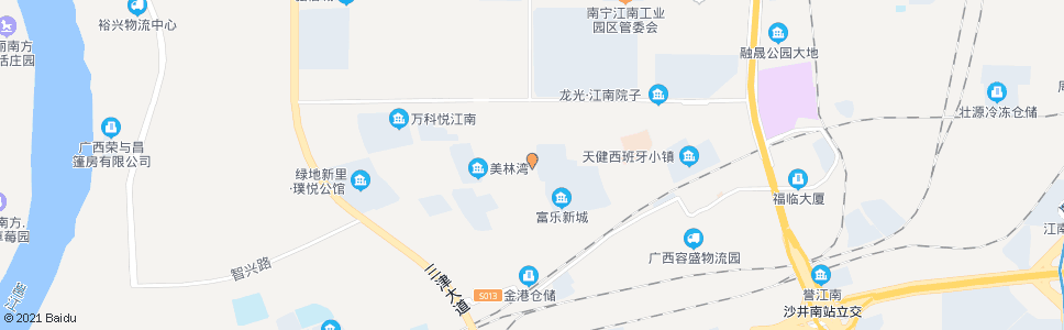 南宁同乐智兴路口_公交站地图_南宁公交_妙搜公交查询2025