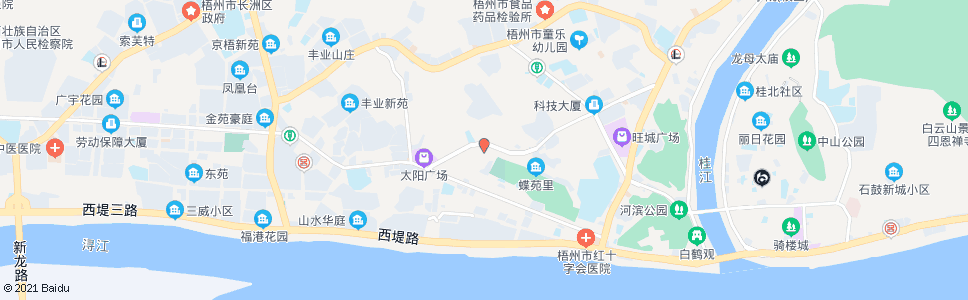 梧州新兴菜市_公交站地图_梧州公交_妙搜公交查询2025