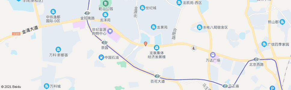 贵阳龙泉新村(南)_公交站地图_贵阳公交_妙搜公交查询2024