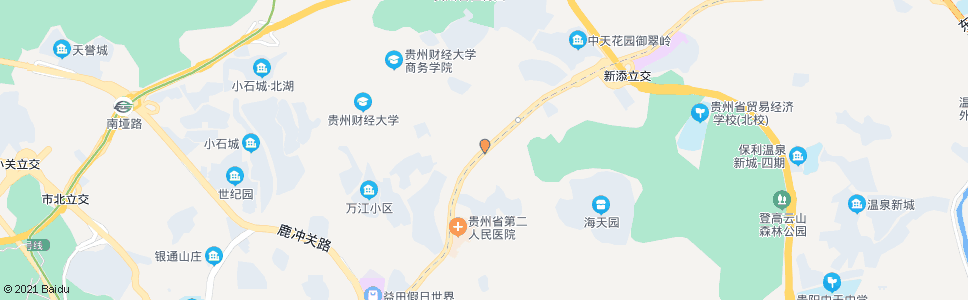 贵阳茶店_公交站地图_贵阳公交_妙搜公交查询2025