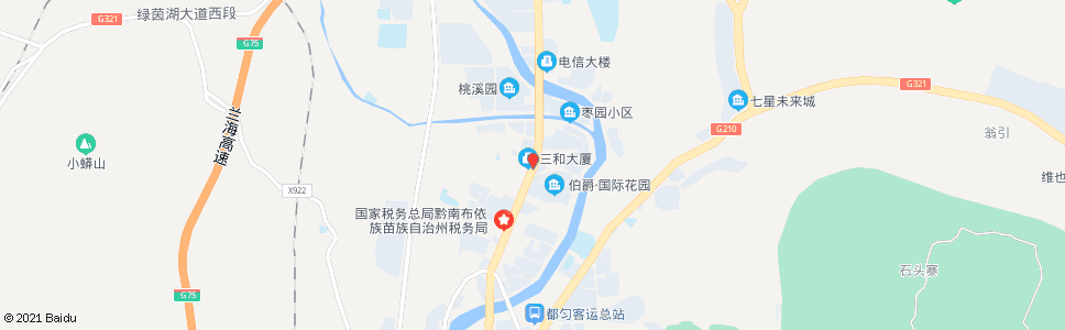 黔南红旗新村_公交站地图_黔南公交_妙搜公交查询2025