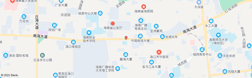 海口南沙路口_公交站地图_海口公交_妙搜公交查询2024