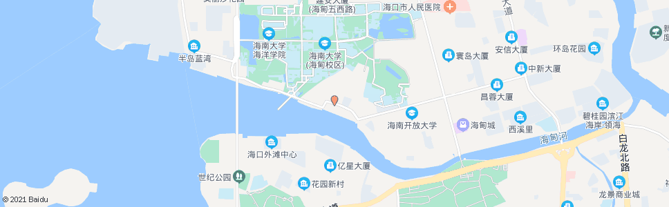 海口边防医院_公交站地图_海口公交_妙搜公交查询2024