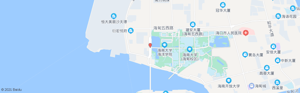 海口甸昆小区_公交站地图_海口公交_妙搜公交查询2024