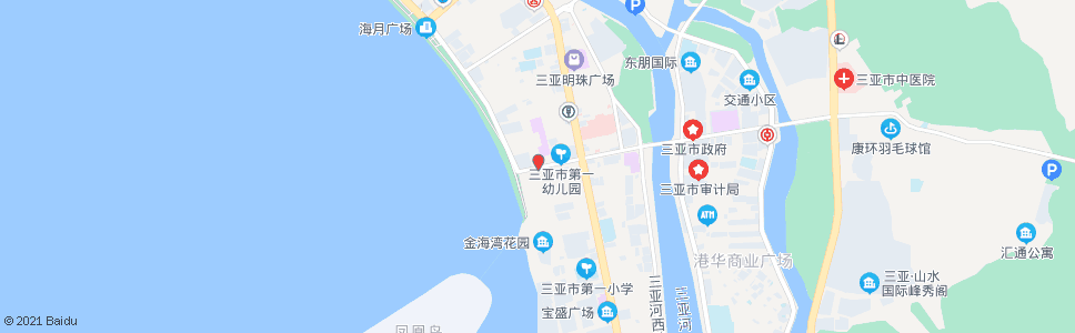 三亚新风路_公交站地图_三亚公交_妙搜公交查询2025