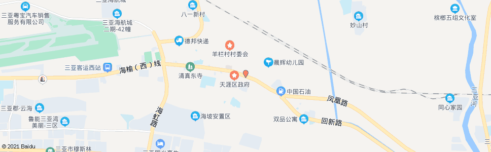 三亚凤凰镇商品批发市场_公交站地图_三亚公交_妙搜公交查询2025