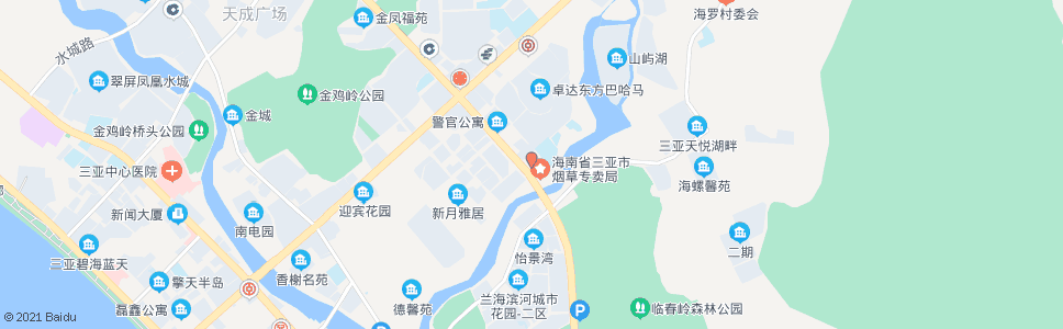 三亚交警支队_公交站地图_三亚公交_妙搜公交查询2025