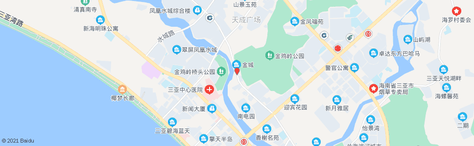 三亚市检疫局_公交站地图_三亚公交_妙搜公交查询2025