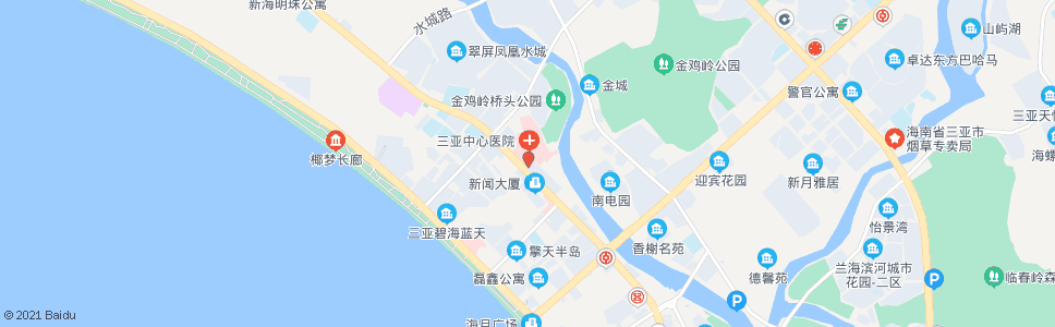 三亚农垦医院_公交站地图_三亚公交_妙搜公交查询2025