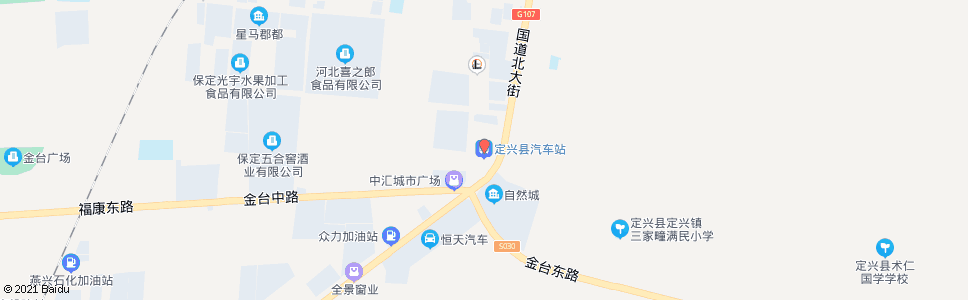 保定中兴汽车_公交站地图_保定公交_妙搜公交查询2024