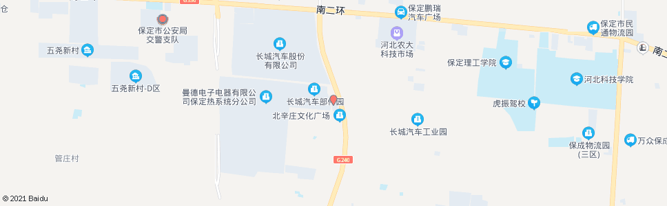 保定长城新区_公交站地图_保定公交_妙搜公交查询2025