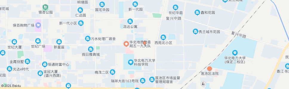 保定北市区检察院_公交站地图_保定公交_妙搜公交查询2025