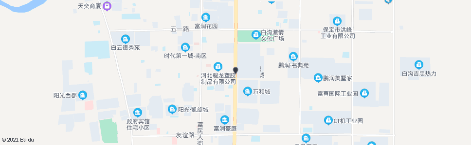 保定白沟汽配城_公交站地图_保定公交_妙搜公交查询2025